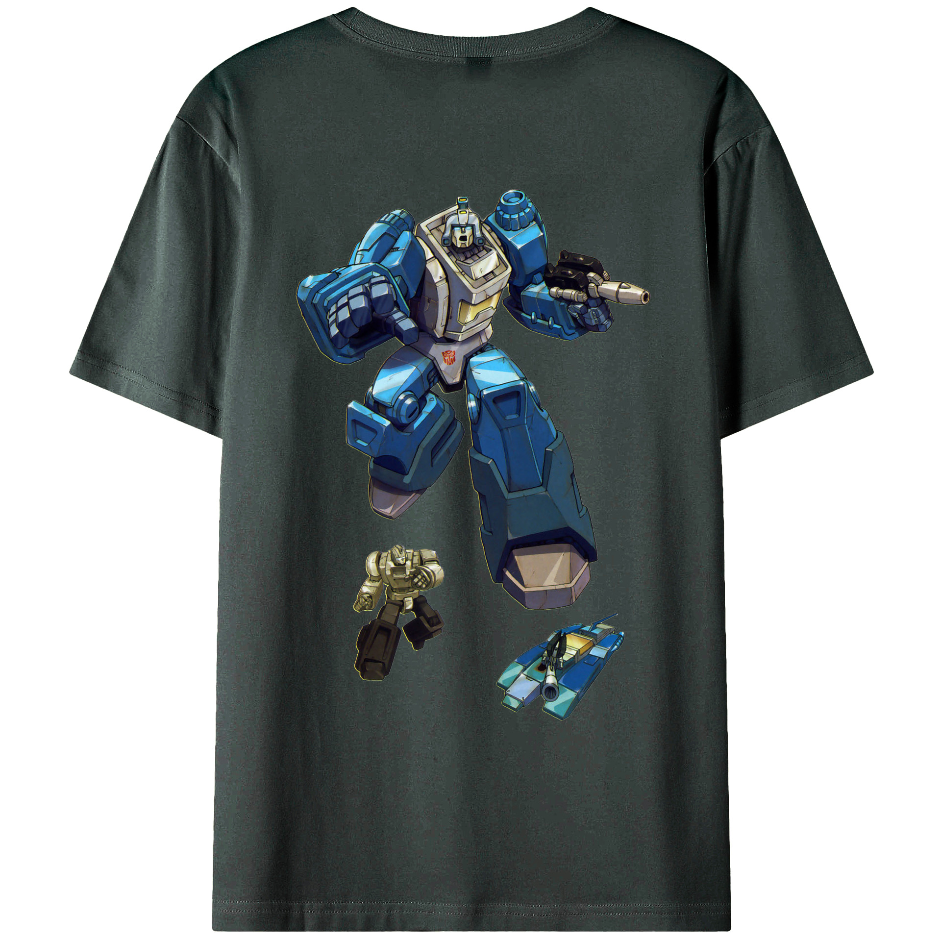 （画像用）  綿100％ メンズ半袖Tシャツ（バックプリント） 通気性